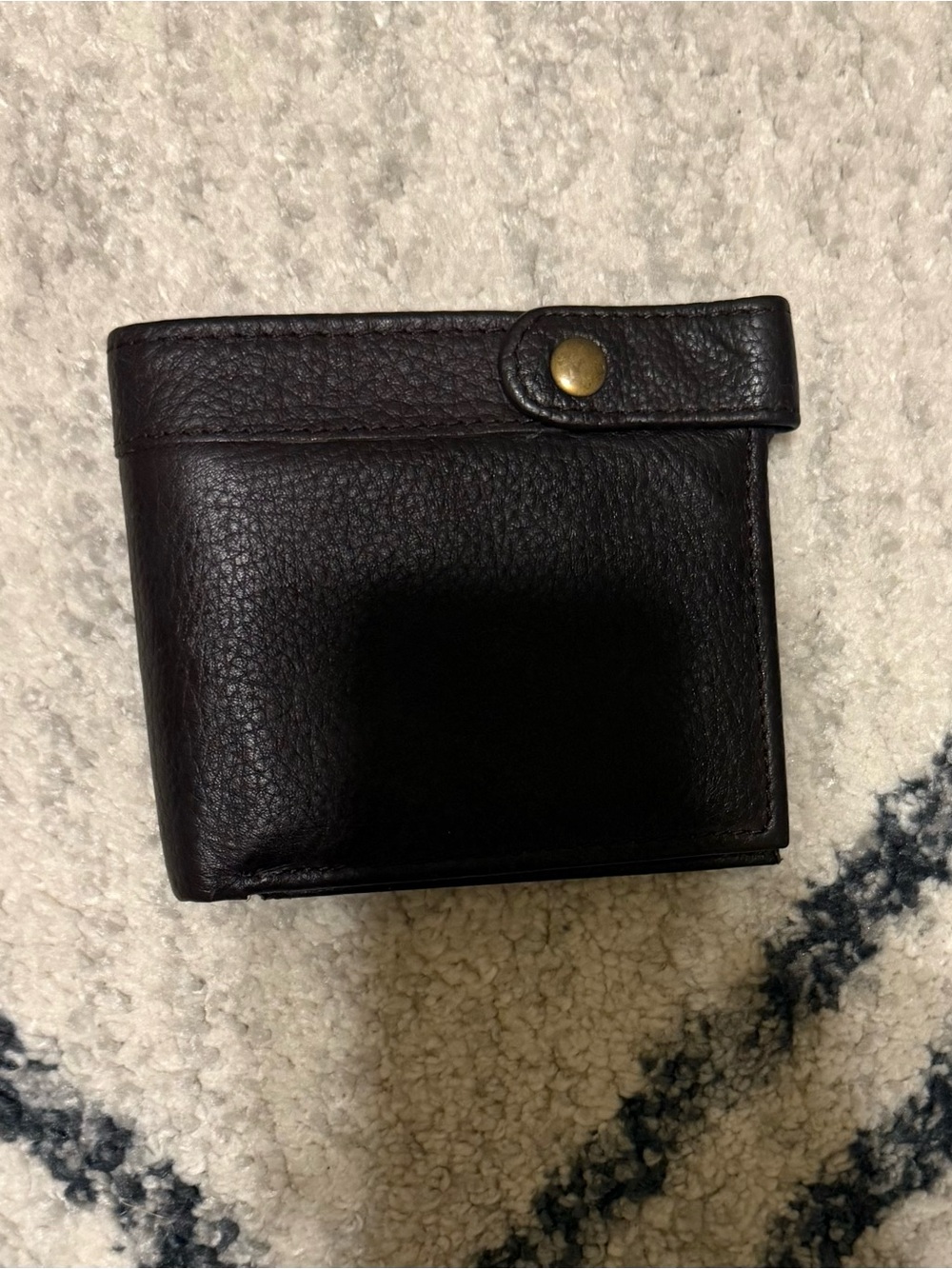 Men's Brown Leather Wallet